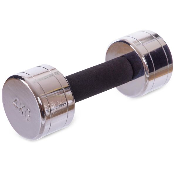 

Гантель хромированная Record DB5202-4 (1x4кг) (1шт, металл хромированный)
