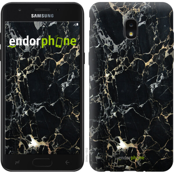 

Чехол на Samsung Galaxy J7 2018 Черный мрамор 3846u-1502