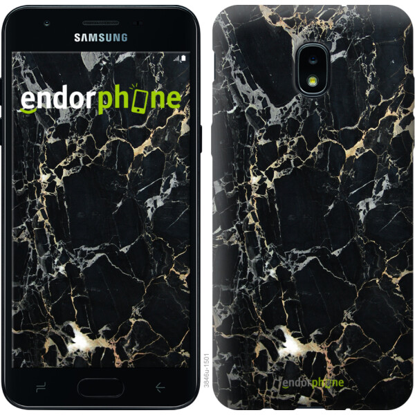 

Чехол на Samsung Galaxy J3 2018 Черный мрамор 3846u-1501