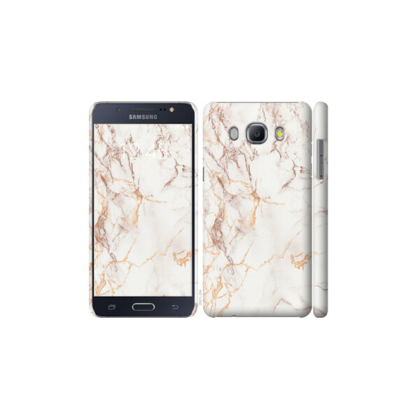 

Чехол на Samsung Galaxy J5 (2016) J510H Белый мрамор 3847c-264, Пластик глянцевый