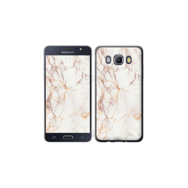

Чехол на Samsung Galaxy J5 (2016) J510H Белый мрамор 3847t-264, 2D пластик