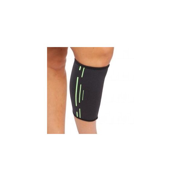 

Фиксатор мышц голени (1шт) ST-1012-G (68% полиамид, 32% спандекс, р-р S-XL, серый-салатовый)