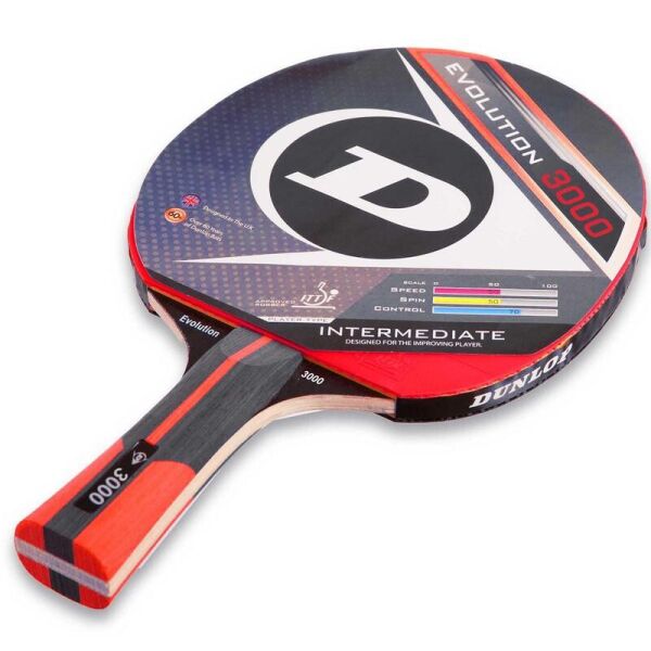 

Ракетка для настольного тенниса 1 штука DUNLOP MT-679197 EVOLUTION 3000 (древесина, резина)
