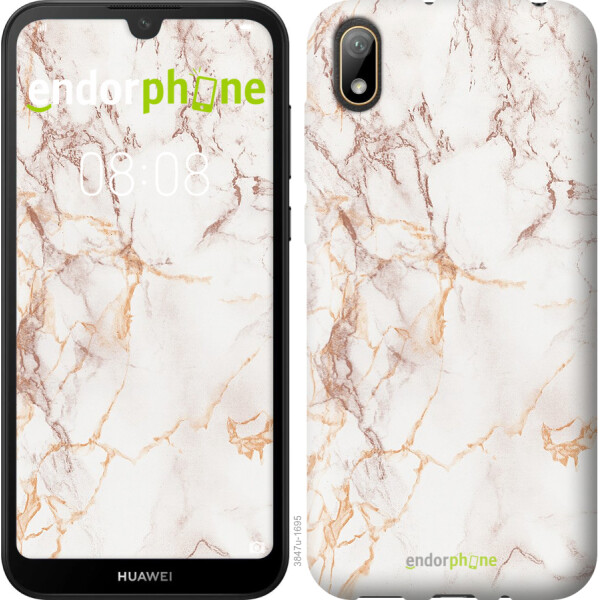 

Чехол на Huawei Y5 2019 Белый мрамор 3847u-1695