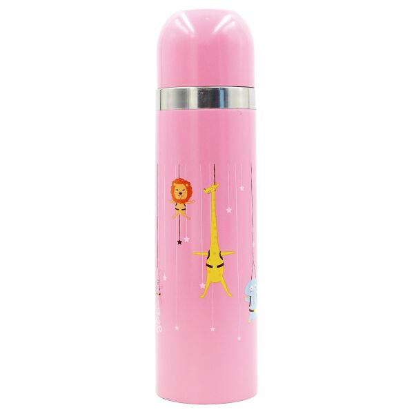 

Термос стальной 500ml ZOO 2471 (цвета в ассортименте, сталь)