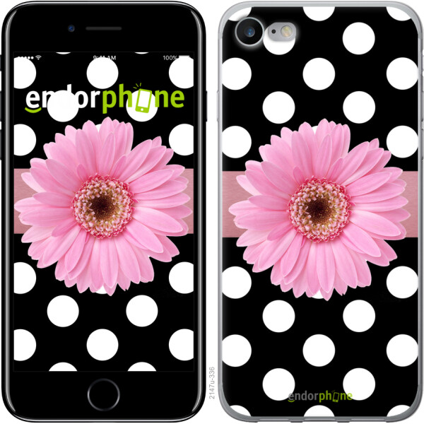 

Чехол на iPhone 7 Горошек 2 2147t-336, 2D пластик