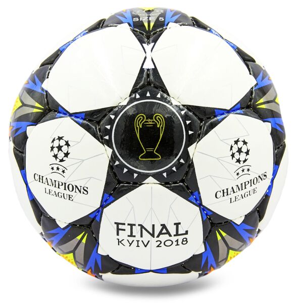 

Мяч футбольный №5 PU ламин. LIGA CHAMPIONS 2018 FB-8132 (№5, 5 сл., сшит вручную)