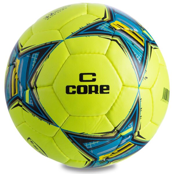 

Мяч футбольный №5 PU ламин. CORE HI VIS1000 CR-018 (№5, 4 сл., сшит вручную, лимонный)