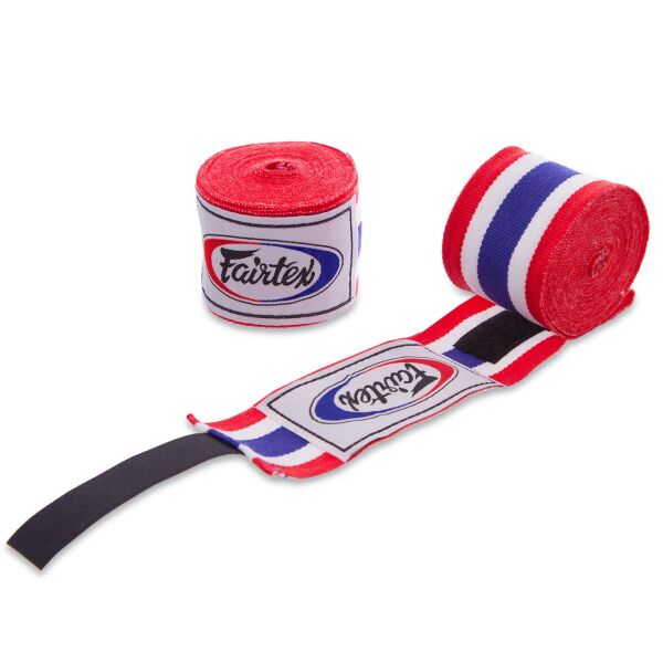 

Бинты боксерские (2шт) хлопок FAIRTEX HW2THAI-3 (l-3м, белый-синий-красный)