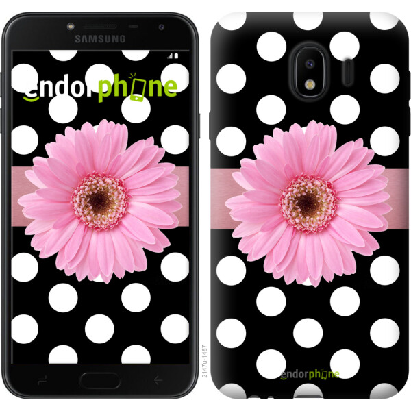 

Чехол на Samsung Galaxy J4 2018 Горошек 2 2147u-1487, Силикон