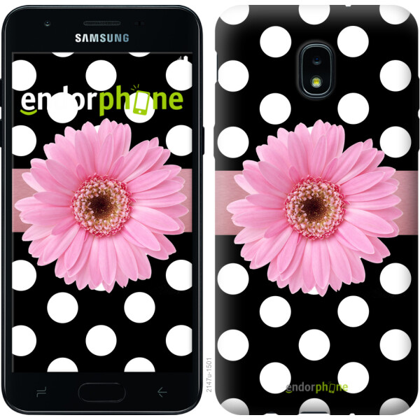 

Чехол на Samsung Galaxy J3 2018 Горошек 2 2147u-1501