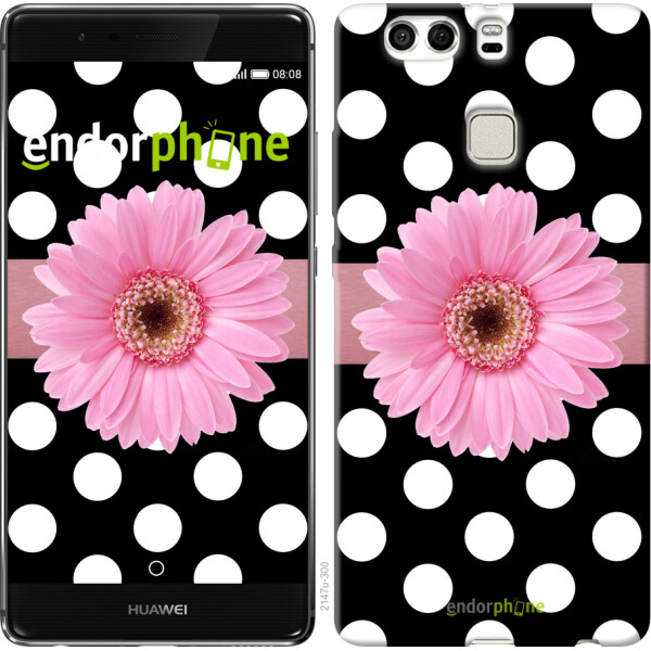 

Чехол на Huawei P9 Plus Горошек 2 2147u-300, Силикон