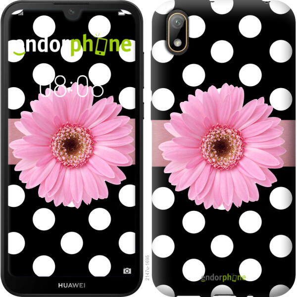 

Чехол на Huawei Y5 2019 Горошек 2 2147u-1695, Силикон