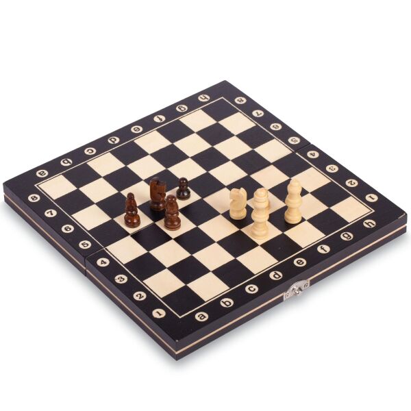 

Шахматы настольная игра деревянные W8012 (р-р доски 24см x 24см)