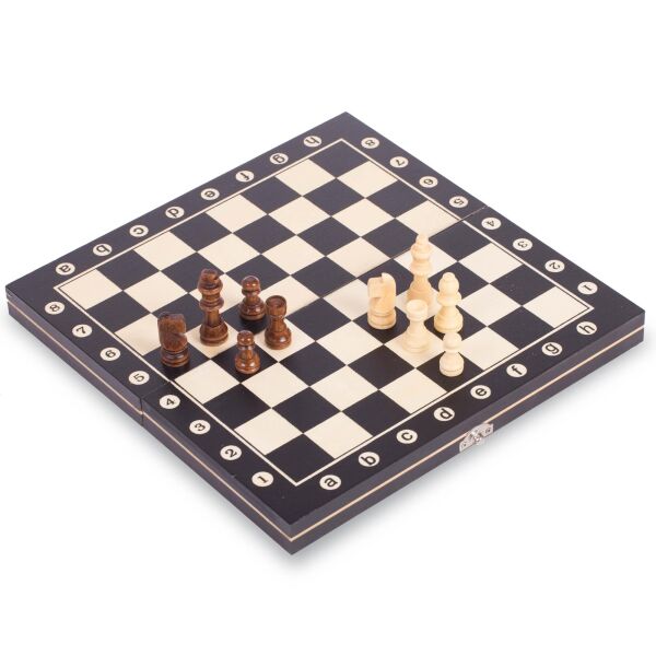 

Шахматы настольная игра деревянные W8013 (р-р доски 29см x 29см)