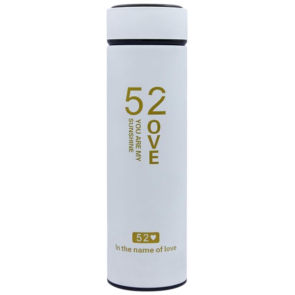 

Термос стальной 450ml 13,14 My life, my love, 52 Love D-014-W (сталь, цвет белый)