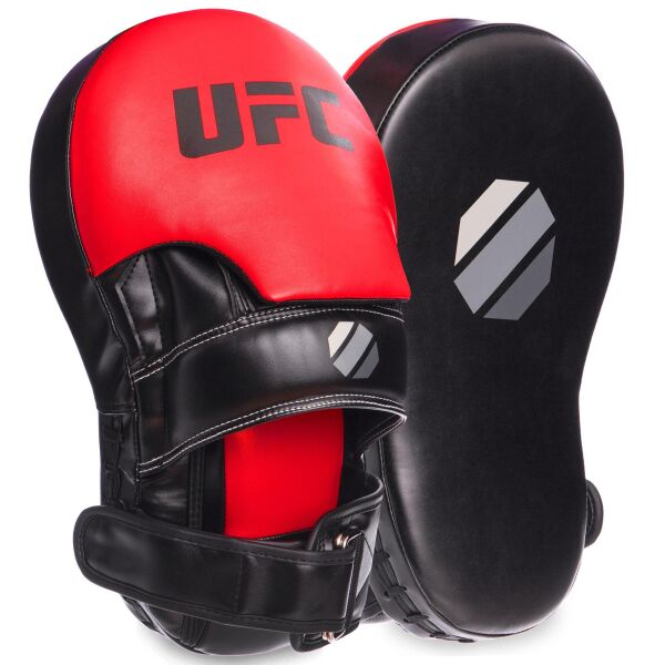 

Лапа Изогнутая удлиненная PU (2шт) UFC UHK-69753 (крепление на липучке, р-р 35x21x15см, черный-красный)