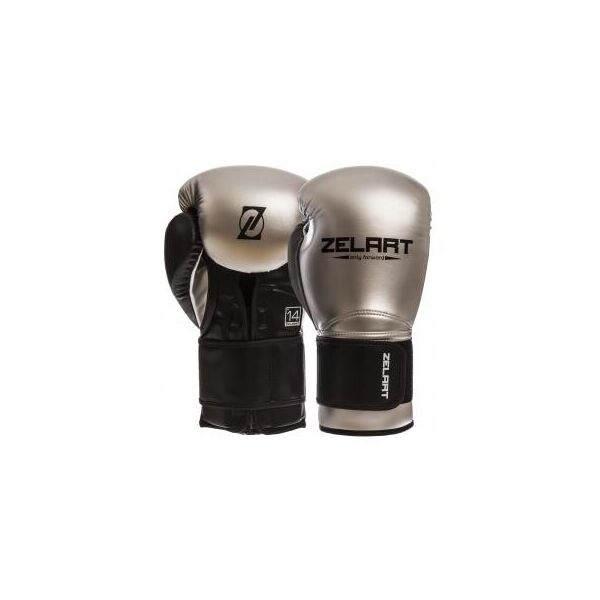 

Перчатки боксерские PU на липучке ZELART BO-1384 (р-р 10-14oz, цвета в ассортименте)