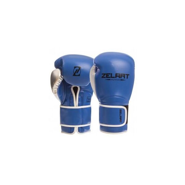 

Перчатки боксерские PU на липучке ZELART BO-1384 (р-р 10-14oz, цвета в ассортименте)
