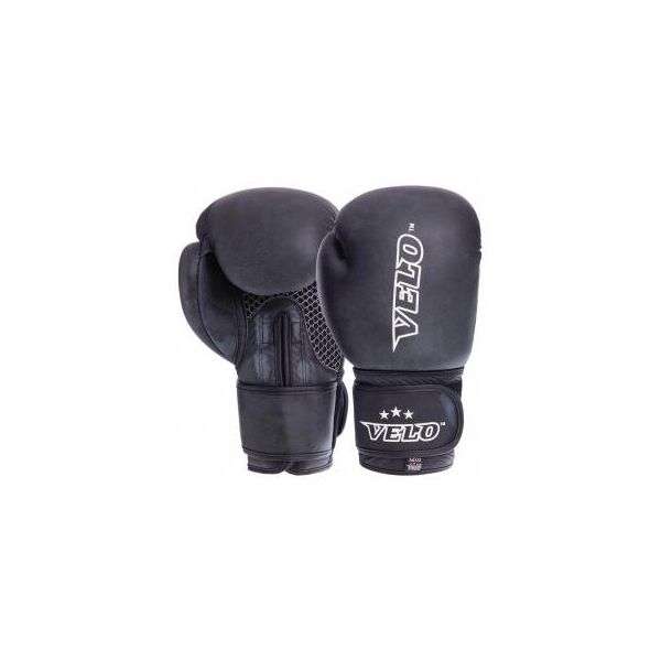 

Перчатки боксерские кожаные на липучке VELO VL-2209 (р-р 10-12oz, цвета в ассортименте)