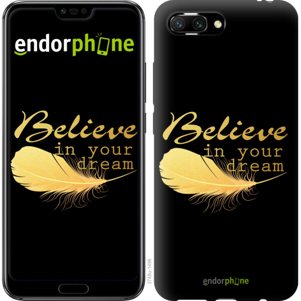 

Чехол на Huawei Honor 10 Верь в свою мечту 3748u-1496, Силикон