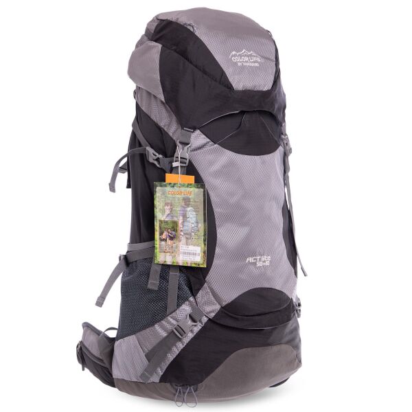 

Рюкзак туристический с каркасной спинкой COLOR LIFE 50+10 литров GA-174 (полиэстер, нейлон, алюминий, размер 63x30x17см, цвета в ассортименте)