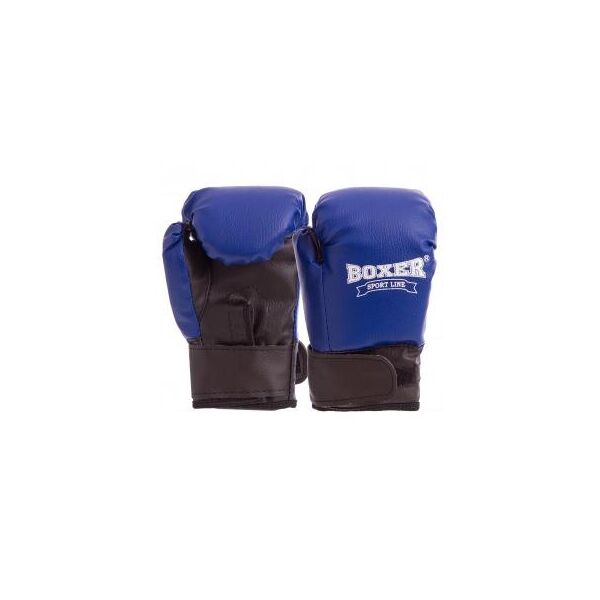 

Перчатки боксерские детские на липучке BOXER 2026 (кожвинил, р-р 4oz, цвета в ассортименте)