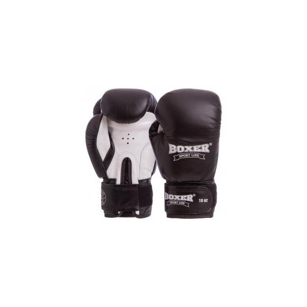 

Перчатки боксерские кожаные на липучке BOXER 2023 (р-р 10-12oz, цвета в ассортименте)
