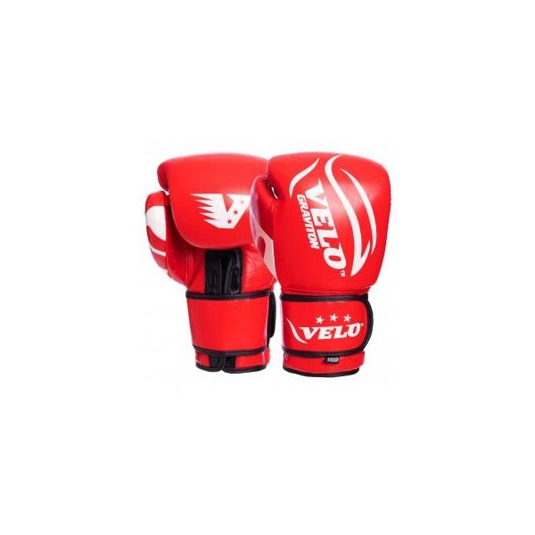 

Перчатки боксерские кожаные на липучке VELO VL-2208 (р-р 10-12oz, цвета в ассортименте)