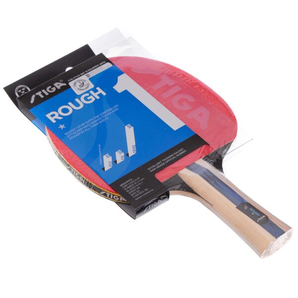 

Ракетка для настольного тенниса 1 штука STIGA SGA-1211161701 ROUGH 1* (древесина, резина)