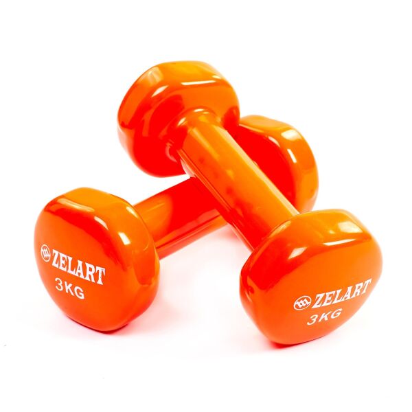 

Гантели для фитнеса с виниловым покрытием Zelart Beauty TA-5225-3 (2x3кг) (2шт, цвета в ассортименте)