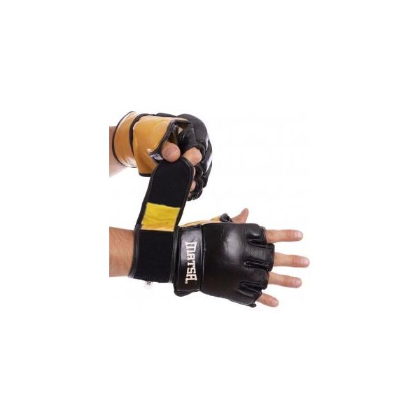 

Перчатки для смешанных единоборств MMA кожаные MATSA ME-2010 (р-р M-XL, цвета в ассортименте)