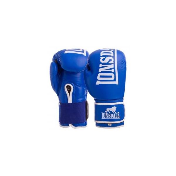 

Перчатки боксерские кожаные на липучке LONSDALE MA-6760 (р-р 10-12oz, цвета в ассортименте)