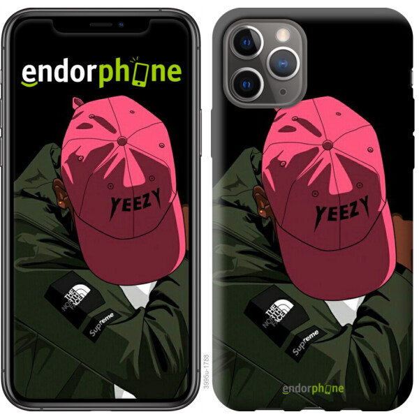 

Чехол на iPhone 11 Pro logo de yeezy 3995c-1788, Пластик глянцевый