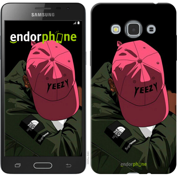 

Чехол на Samsung Galaxy J3 Pro logo de yeezy 3995u-840, Силикон