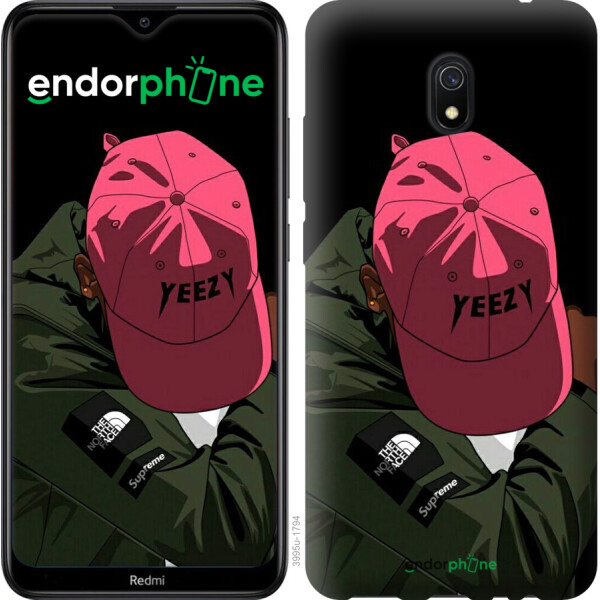 

Чехол на Xiaomi Redmi 8A logo de yeezy 3995u-1794