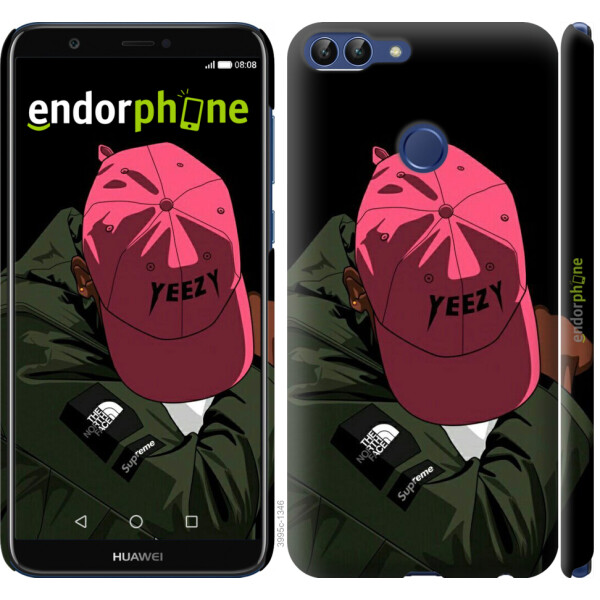 

Чехол на Huawei P Smart logo de yeezy 3995m-1346, Пластик матовый