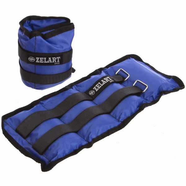 

Утяжелители-манжеты для рук FI-1967-4 (2 x 2кг) (верх-оксфорд, наполнитель-песок, цвета в ассортименте)