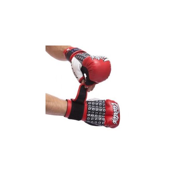 

Перчатки гибридные для единоборств ММА кожаные FAIRTEX LD-FGVB17 (р-р 10-12oz, цвета в ассортименте) 0274