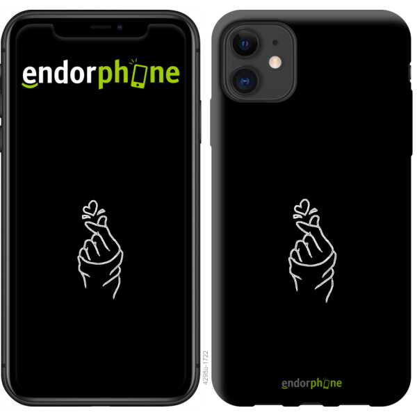 

Чехол на iPhone 11 Love You 4298m-1722, Пластик матовый