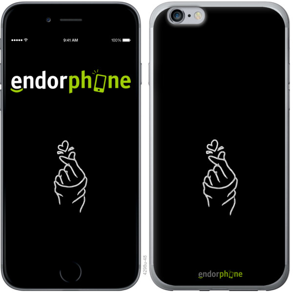 

Чехол на iPhone 6 Plus Love You 4298u-48, Силикон