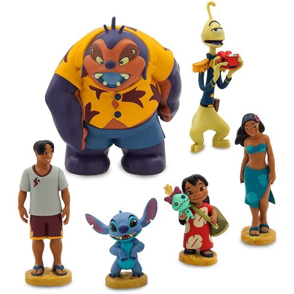 

набор фигурок LILO AND STICH isi 6 шт Лило и Стич 5-12 см ПВХ