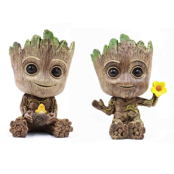 

Стражи ребенка Groot ручка держатель фигурки героев цветочный горшок для аниме коллекция галактик игрушки 14 см