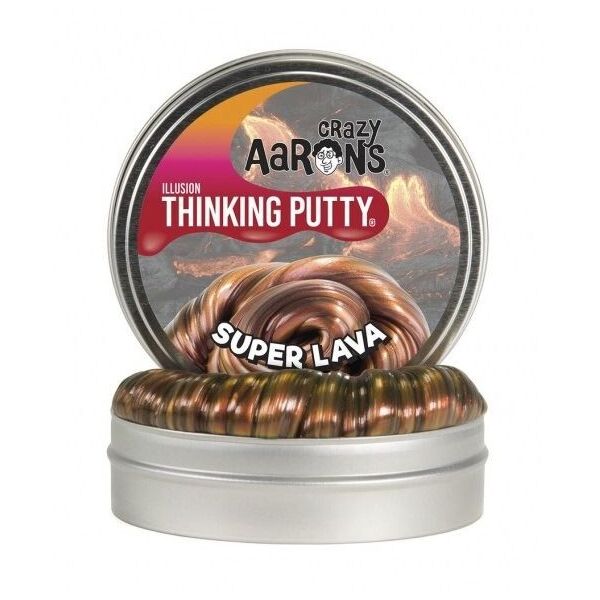 

Жвачка для рук Crazy Aarons Thinking Putty Супер лава, 90 г (SL020)