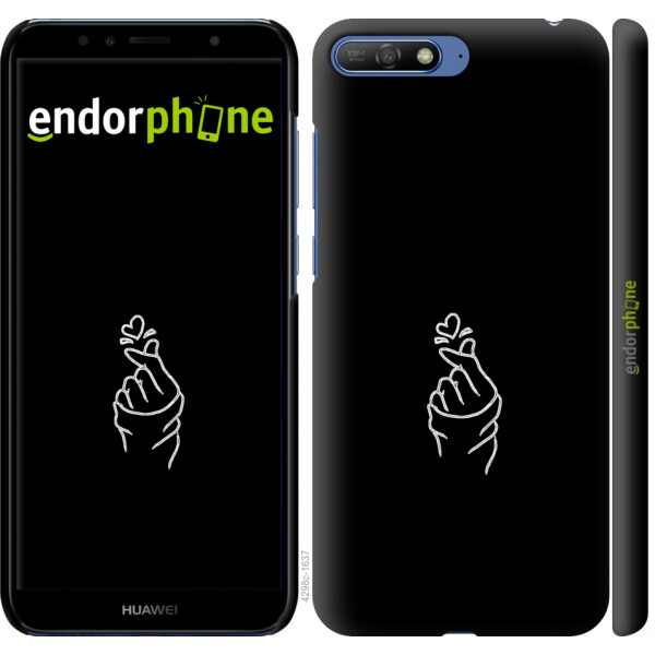 

Чехол на Huawei Y6 2018 Love You 4298m-1637, Пластик матовый