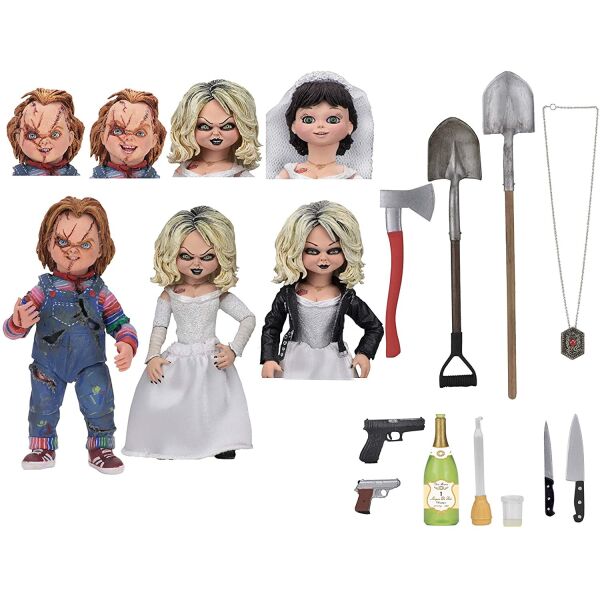

NECA - Bride of Chucky - фигурка в масштабе 17 см, 2 шт. в упаковке