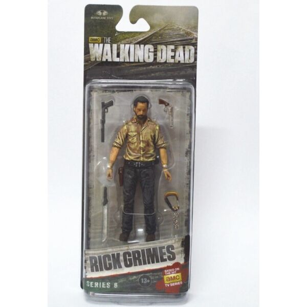 

Ходячие мертвецы Covernor Ford Rick Grimes фигурку Коллекционная модель игрушки ручная кукла с коробкой 14 см