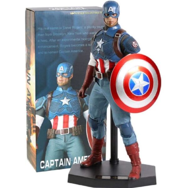 

Фигурка Капитан Америка из фильма Мстители Hasbro 30см Супергерой Марвел Капитан Америка Марвел