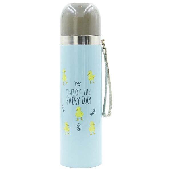 

Термос стальной 500ml Enjoy the every day 2418 (цвета в ассортименте, сталь)