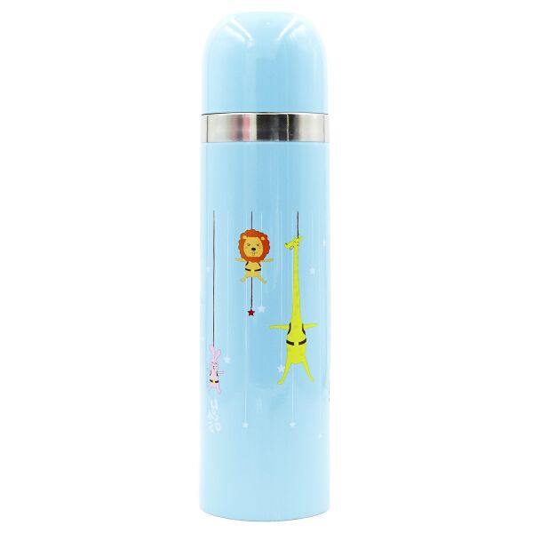 

Термос стальной 500ml ZOO 2471 (цвета в ассортименте, сталь)